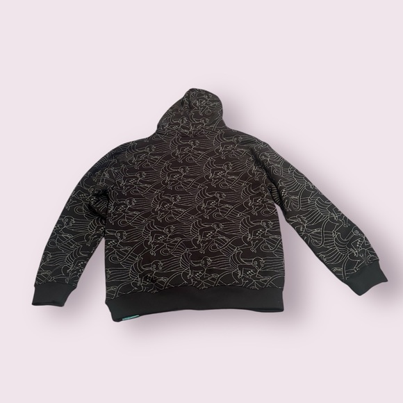 NWT Defy Gravity Wicked Pull Over Black Hoodie Sweatshirt Size XL - Picture 7 of 10